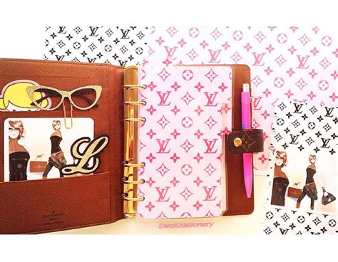 inserts for louis vuitton pocket agenda|Louis Vuitton agenda paper.